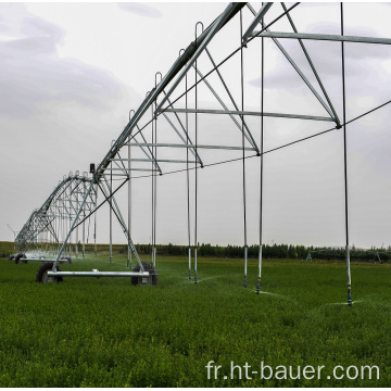 Système d&#39;irrigation à pivot central à technologie bauer à haute efficacité